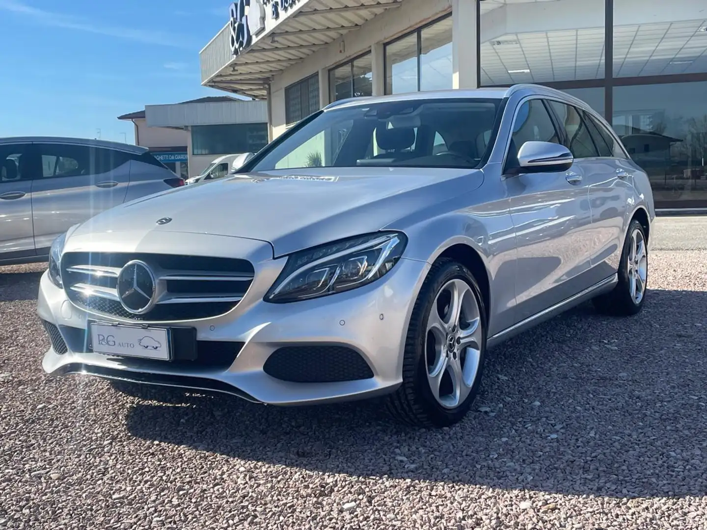 Mercedes-Benz C 220 d S.W. 4Matic Auto Executive Argento - 1