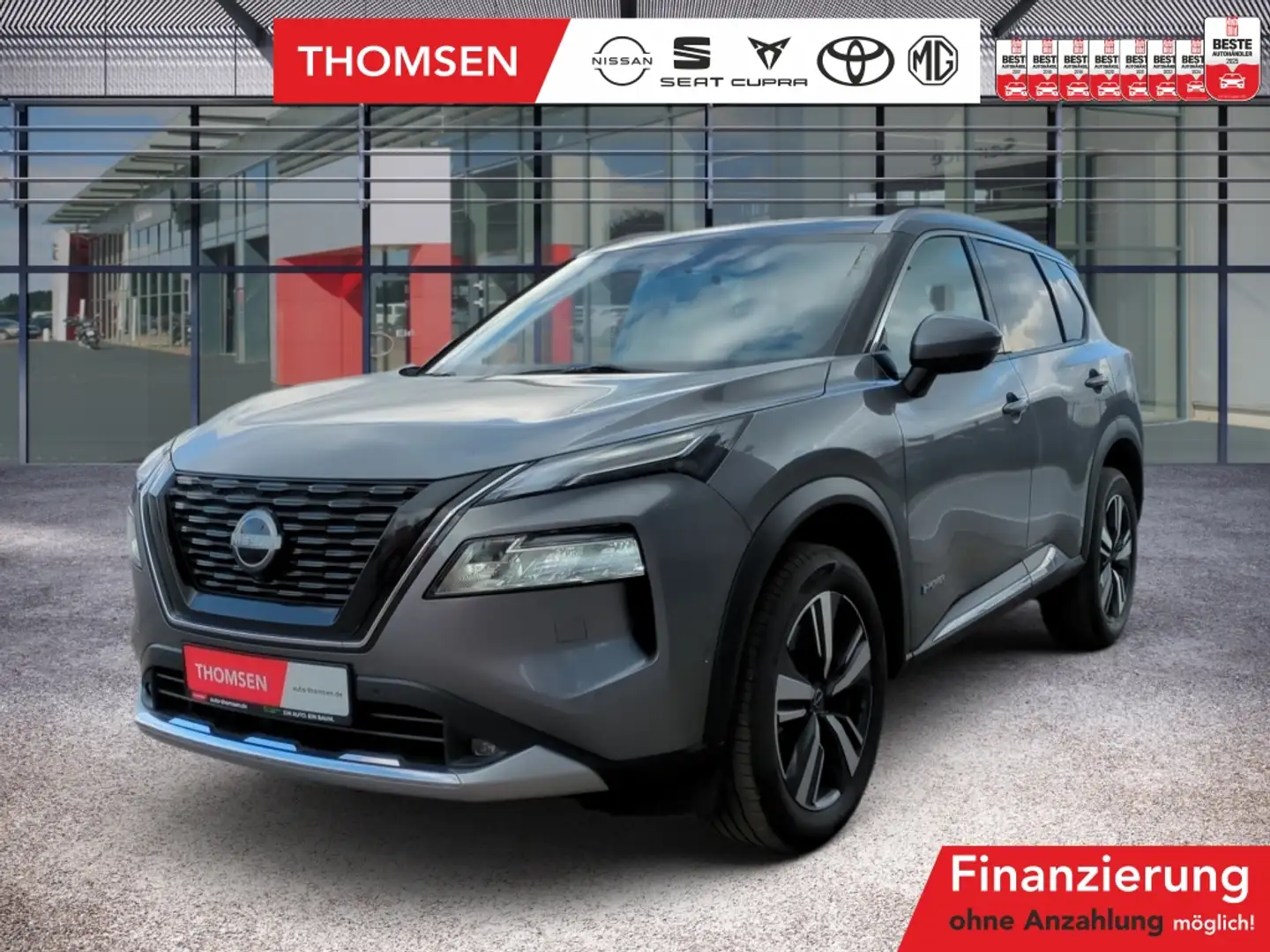 Nissan X-Trail Tekna 1.5 VC-T e-POWER Pano 360 ACC Grau - 1