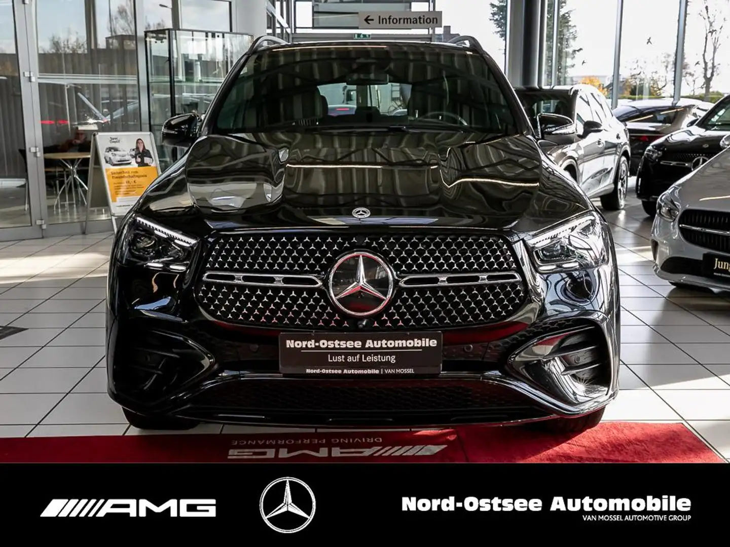 Mercedes-Benz GLE 450 4M AMG ADV NIGHT PANO AHK 21" BURMESTER Schwarz - 2
