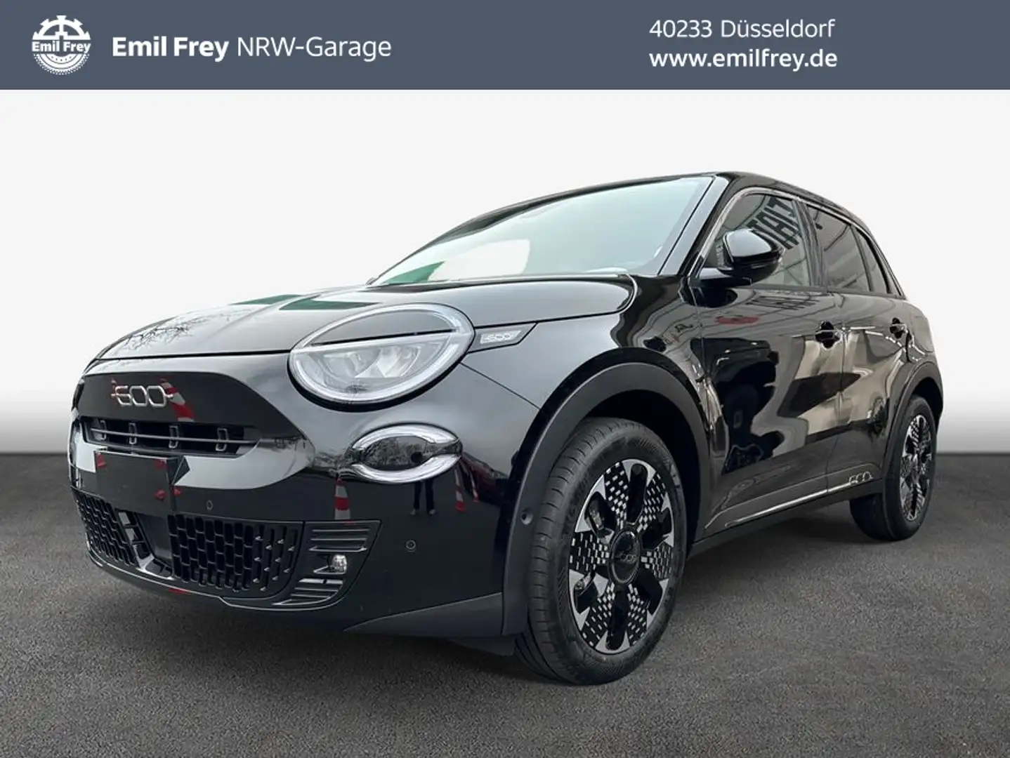 Fiat 600 HYBRID La Prima 136PS Schwarz - 1