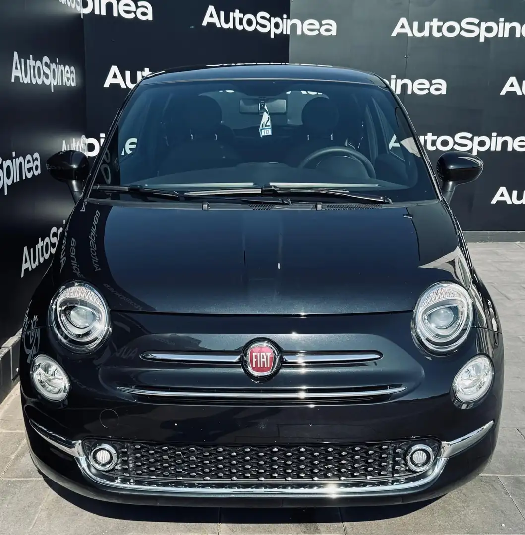 Fiat 500 1.0 Hybrid #tft #climauto #senspark #tetto Siyah - 2