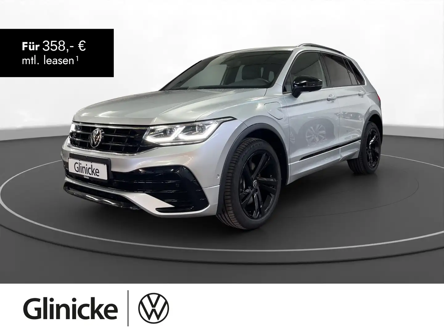 Volkswagen Tiguan 1.4 eHybrid R-Line AHK Pano Matrix LM 19" Grau - 1