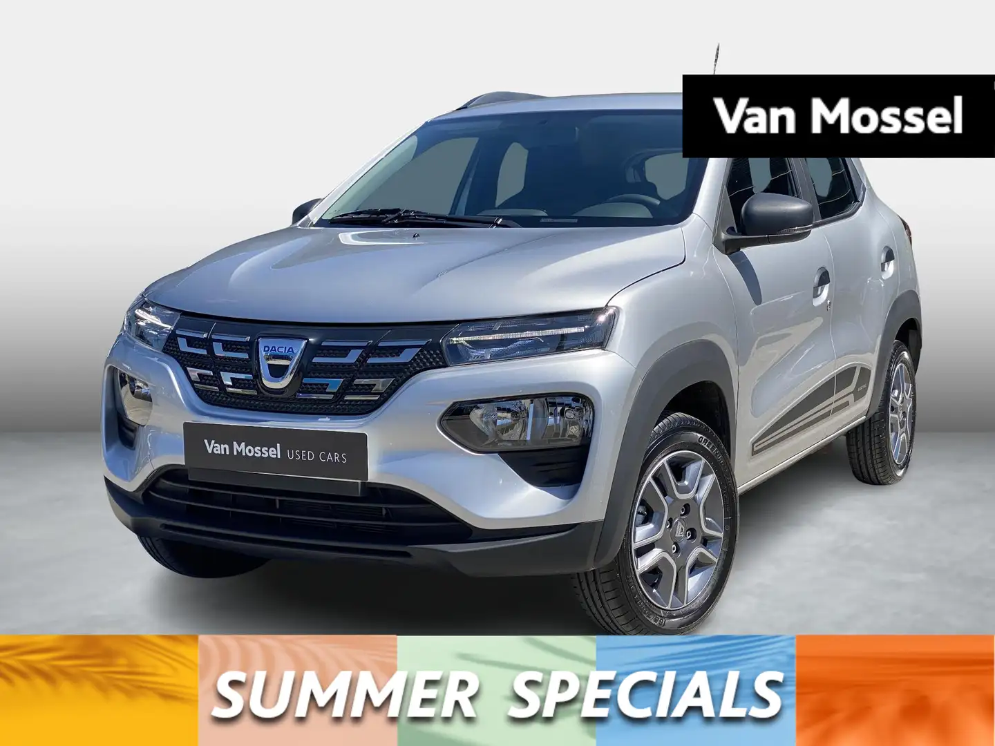 Dacia Spring Business Launch Electric 45 Argent - 1