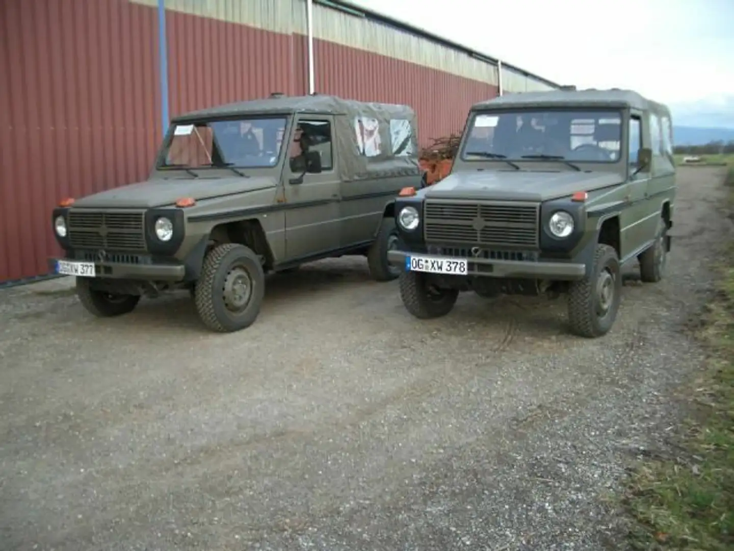 Mercedes-Benz G 230 Steyr Puch 230 GE,EX SCHWEIZER ARMEE ORIG.46 tkm Grün - 2