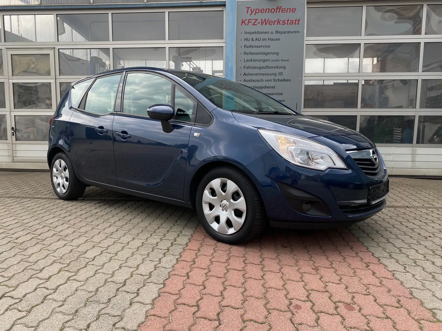 Opel Meriva 1.4 , Tempomat, Sitzheizung, HU/AU neu Blau - 2