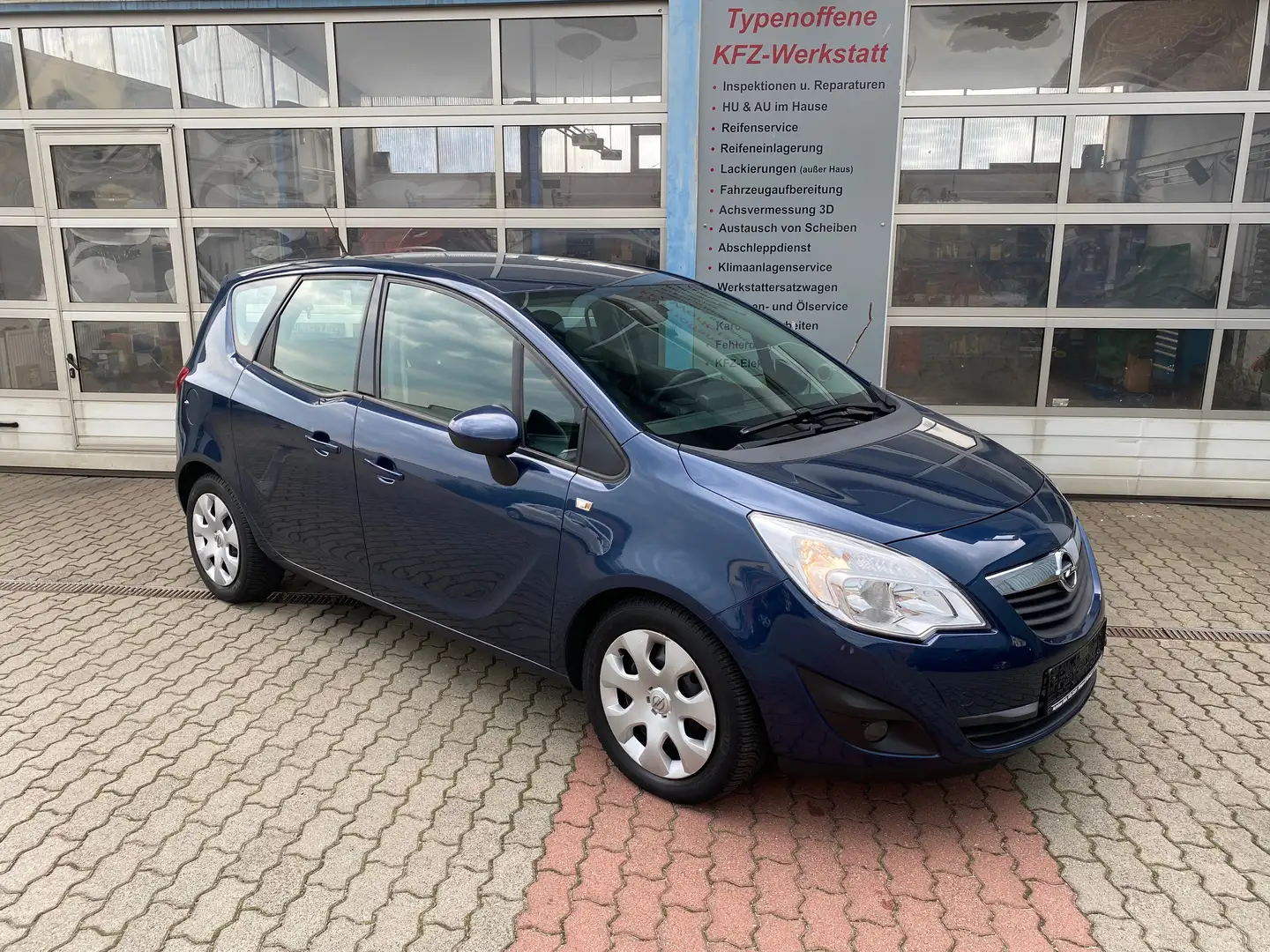 Opel Meriva 1.4 , Tempomat, Sitzheizung, HU/AU neu Blau - 1