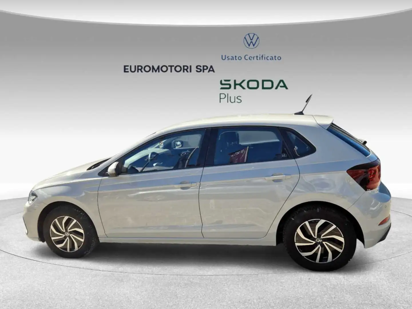 Volkswagen Polo 6ª serie 1.0 TGI 5p. Life ***TASSO ZERO*** Grigio - 2