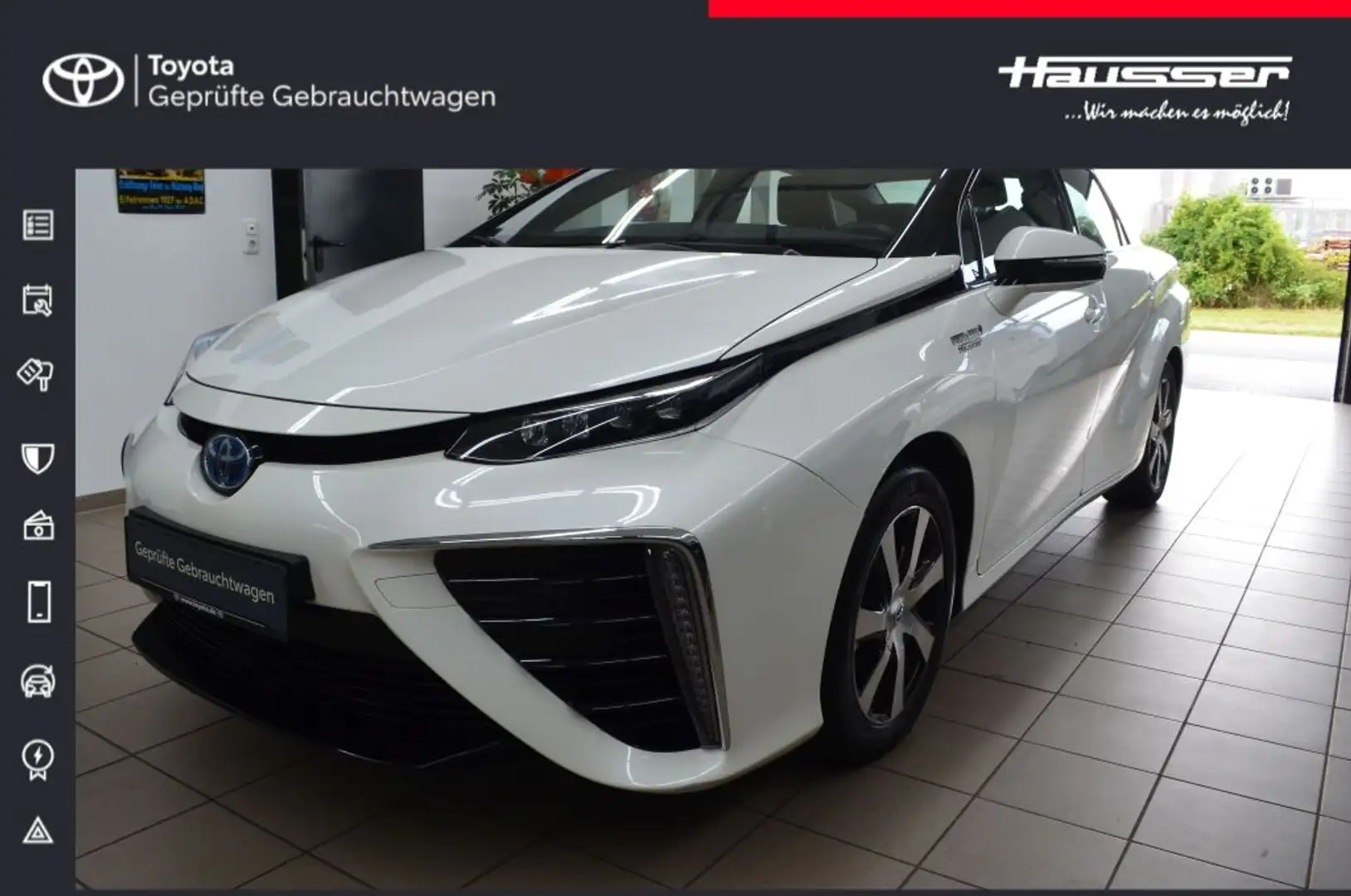 Toyota Mirai I Brennstoffzelle/ Wasserstoff*sehr gepflegt* Weiß - 1