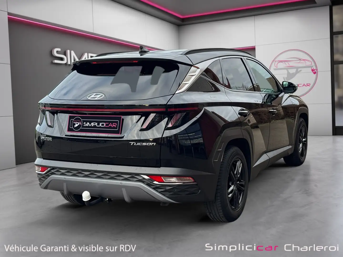 Hyundai TUCSON GARANTIE 12 MOIS* HEV 1.6 T-GDi 4WD Feel Noir - 2