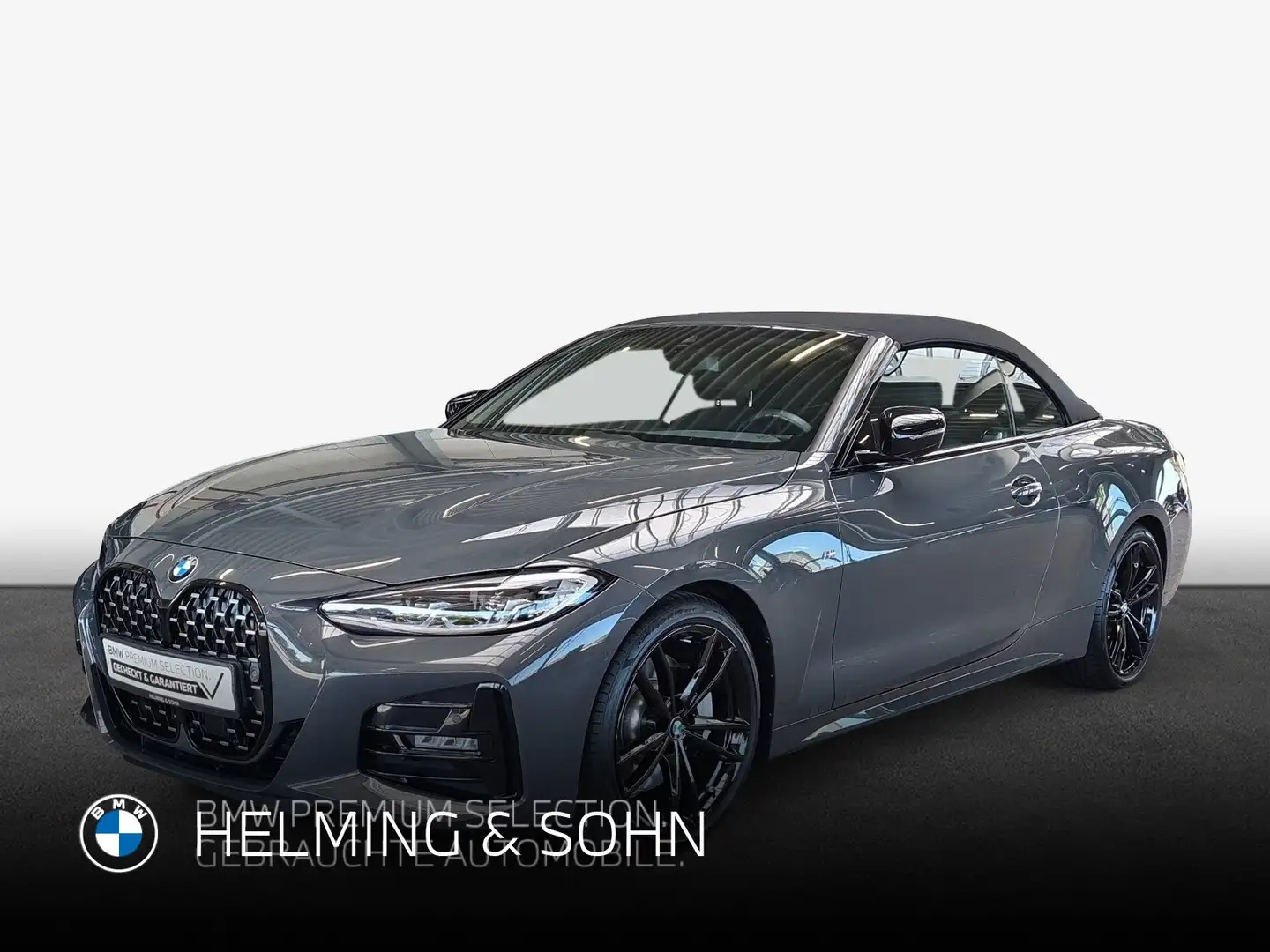 BMW 430 i Cabrio M-Sport HiFi DAB AHK Nackenwärmer uvm. Gris - 1