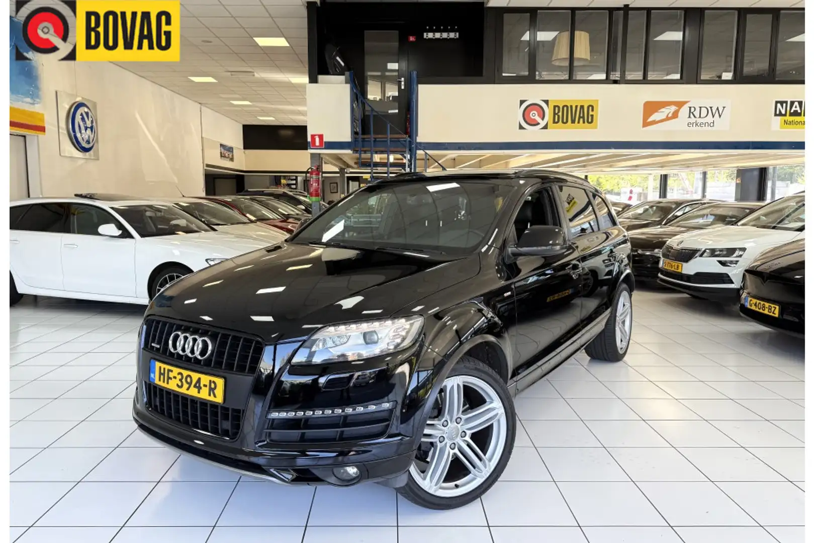 Audi Q7 3.6 FSI q.Pro Line Bovag, Carplay, S line, Чорний - 1