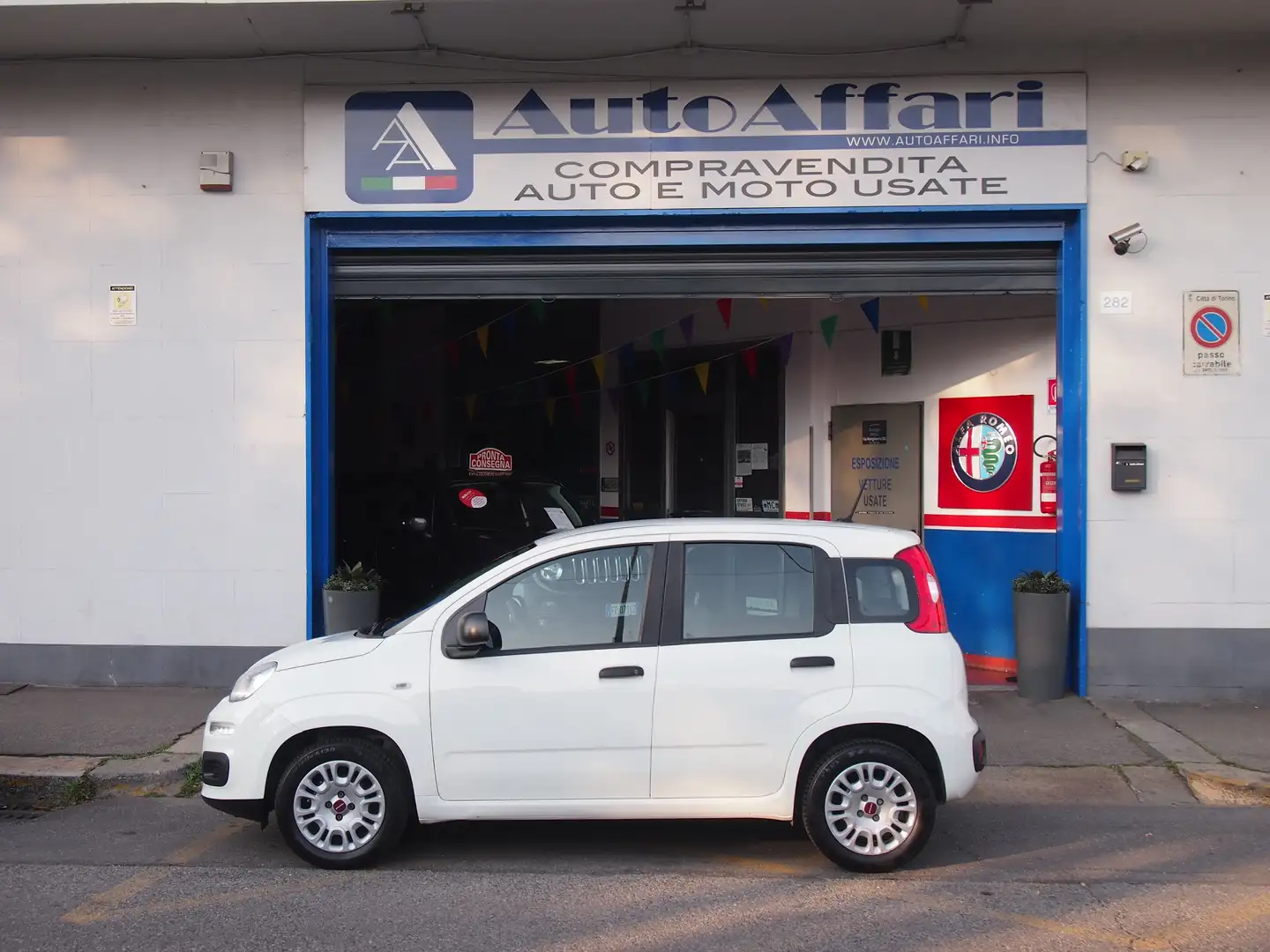 Fiat Panda 1.2 EasyPower GPL BEN TENUTA Bianco - 2