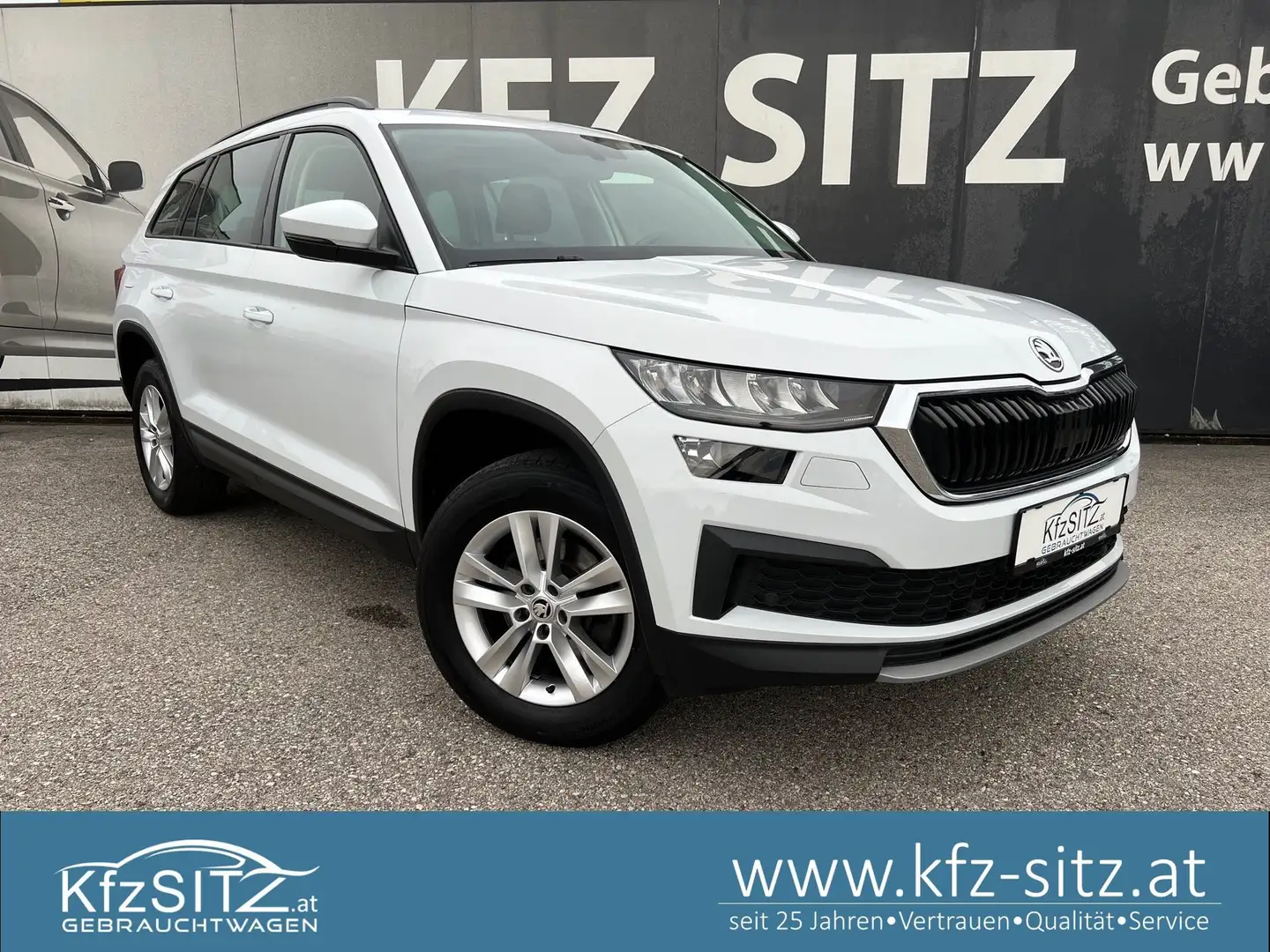 Skoda Kodiaq 2,0 TDI Ambition DSG| AHK*VIRTUAL Weiß - 1