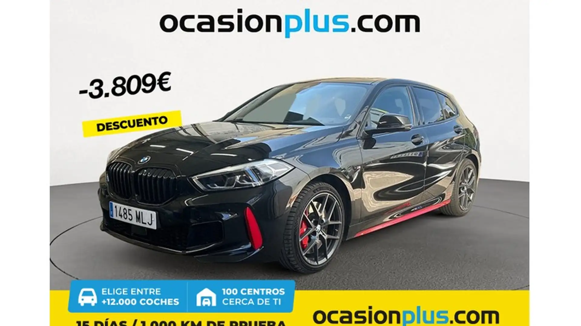 BMW 128 128tiA Negro - 1
