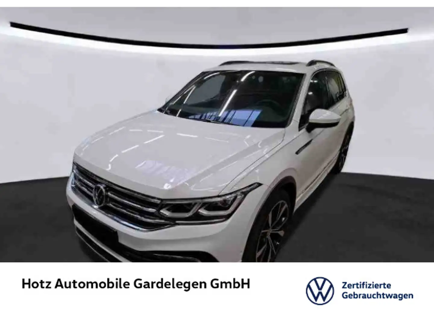 Volkswagen Tiguan 2.0 TDI DSG 4Motion R-Line AHK/HUD/HK/LED Blanc - 1