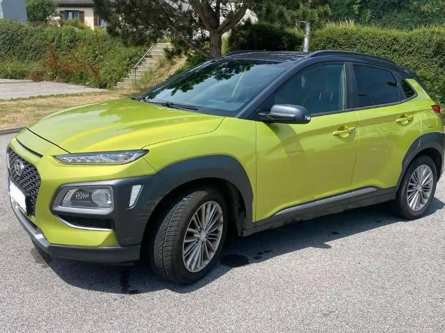 Hyundai KONA Kona 1,6 T-GDi 4WD Premium Premium Gelb - 1