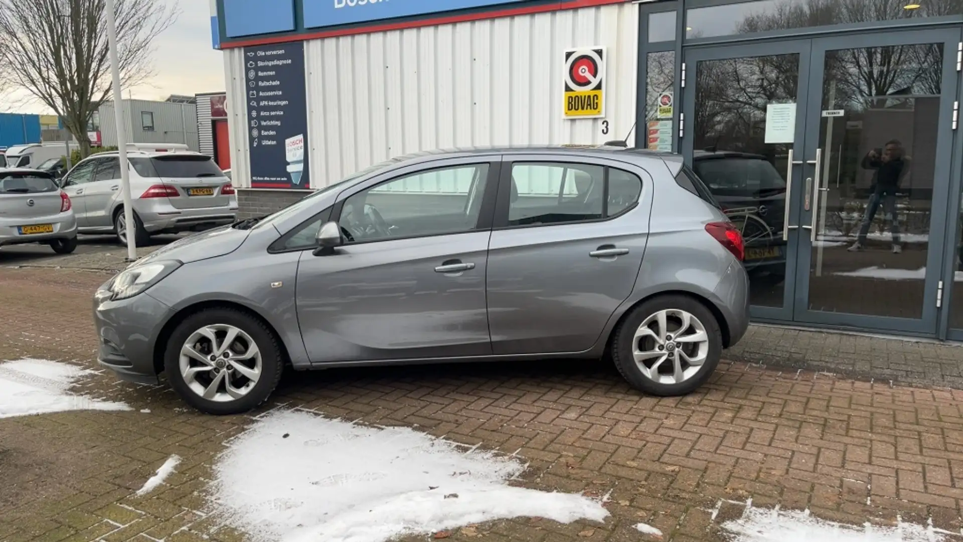 Opel Corsa 1.4 Online Edition Navigati 72000 Km !!!!!!! Gris - 2