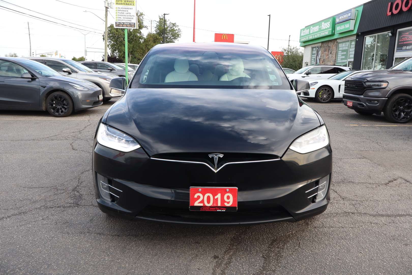 2019 Tesla Model X P100D AWD NO ACCIDENT 7 PASSENGER White Interior — снимка 1