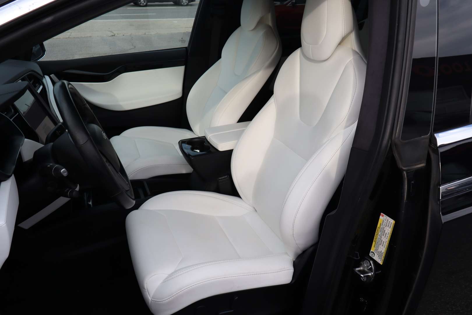 2019 Tesla Model X P100D AWD NO ACCIDENT 7 PASSENGER White Interior — снимка 1