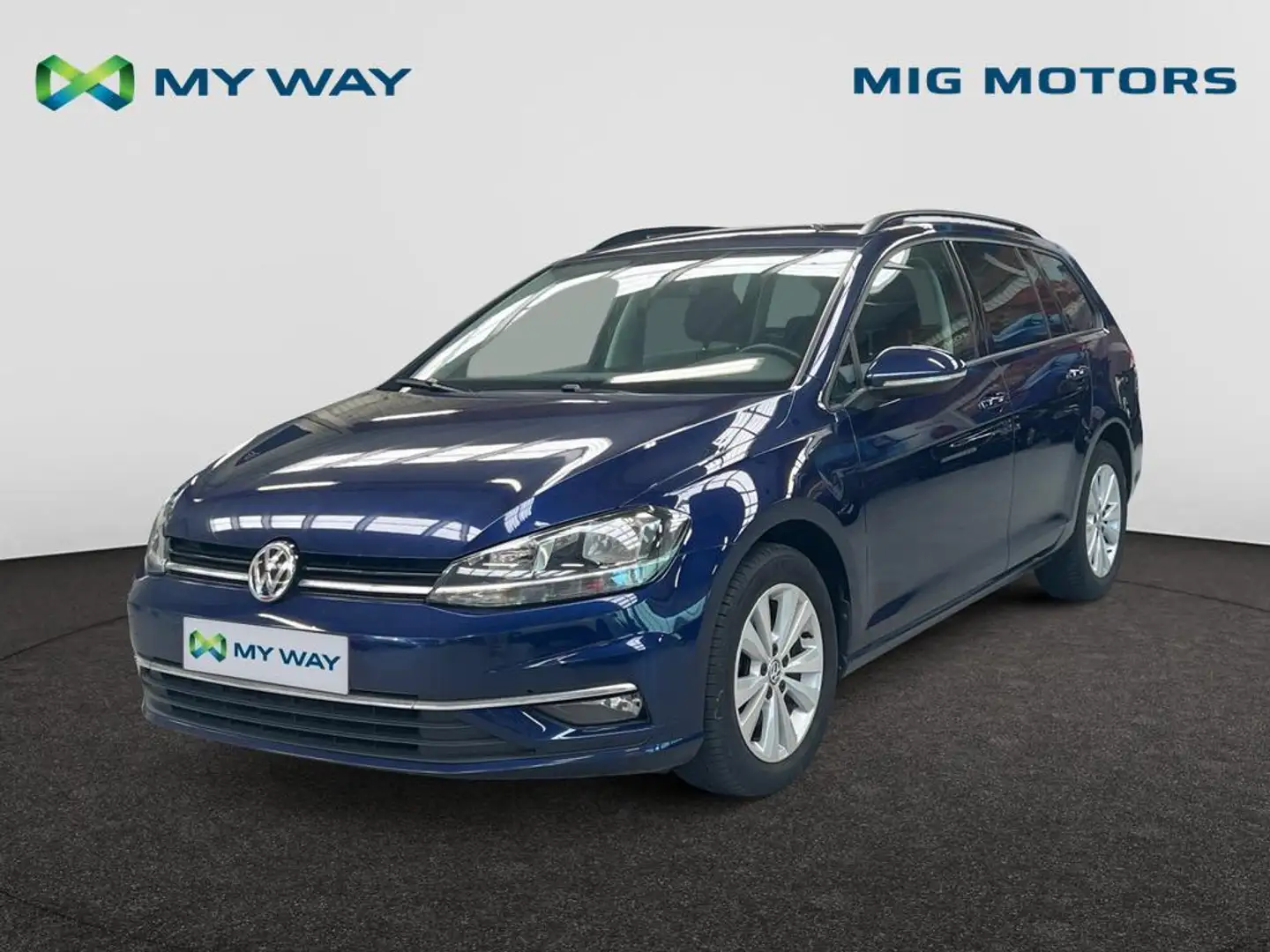 Volkswagen Golf Variant Golf Variant  Comfortline 1.6 TDI BMT 85 kW (115 p Bleu - 1