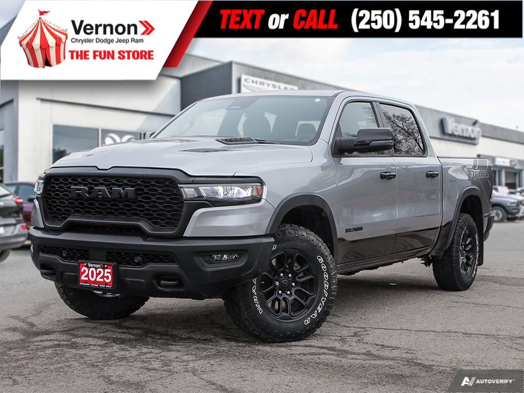 2025 RAM 1500 Rebel  - Sunroof - Leather Seats