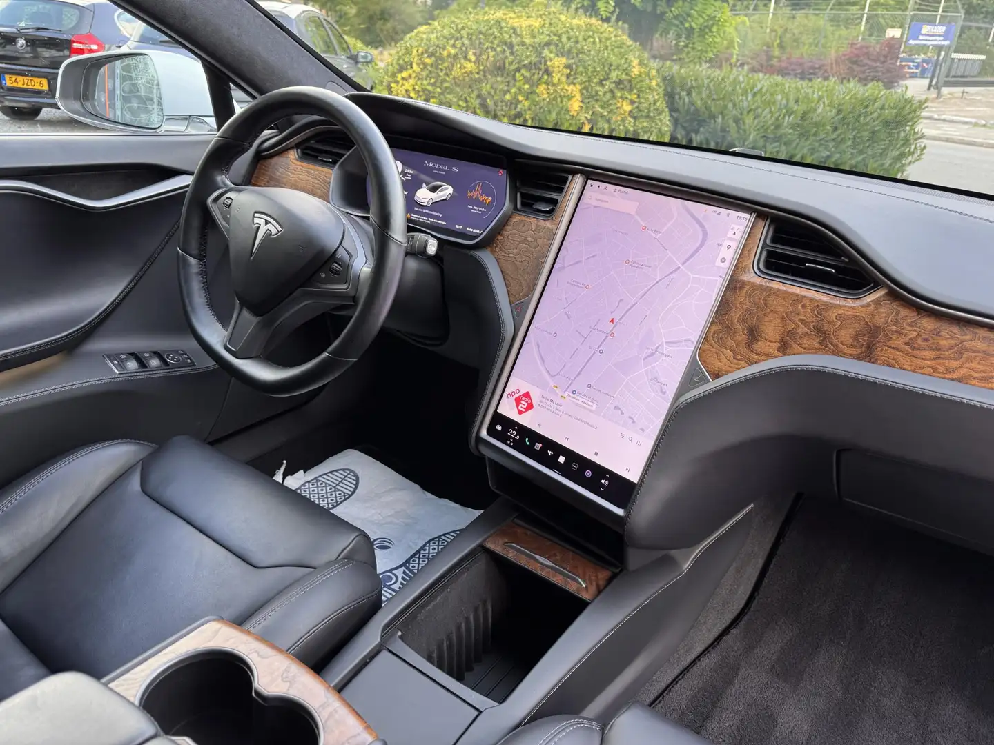 Tesla Model S Long Range AutoPilot Leer Stoelverw. 21''LM White - 2