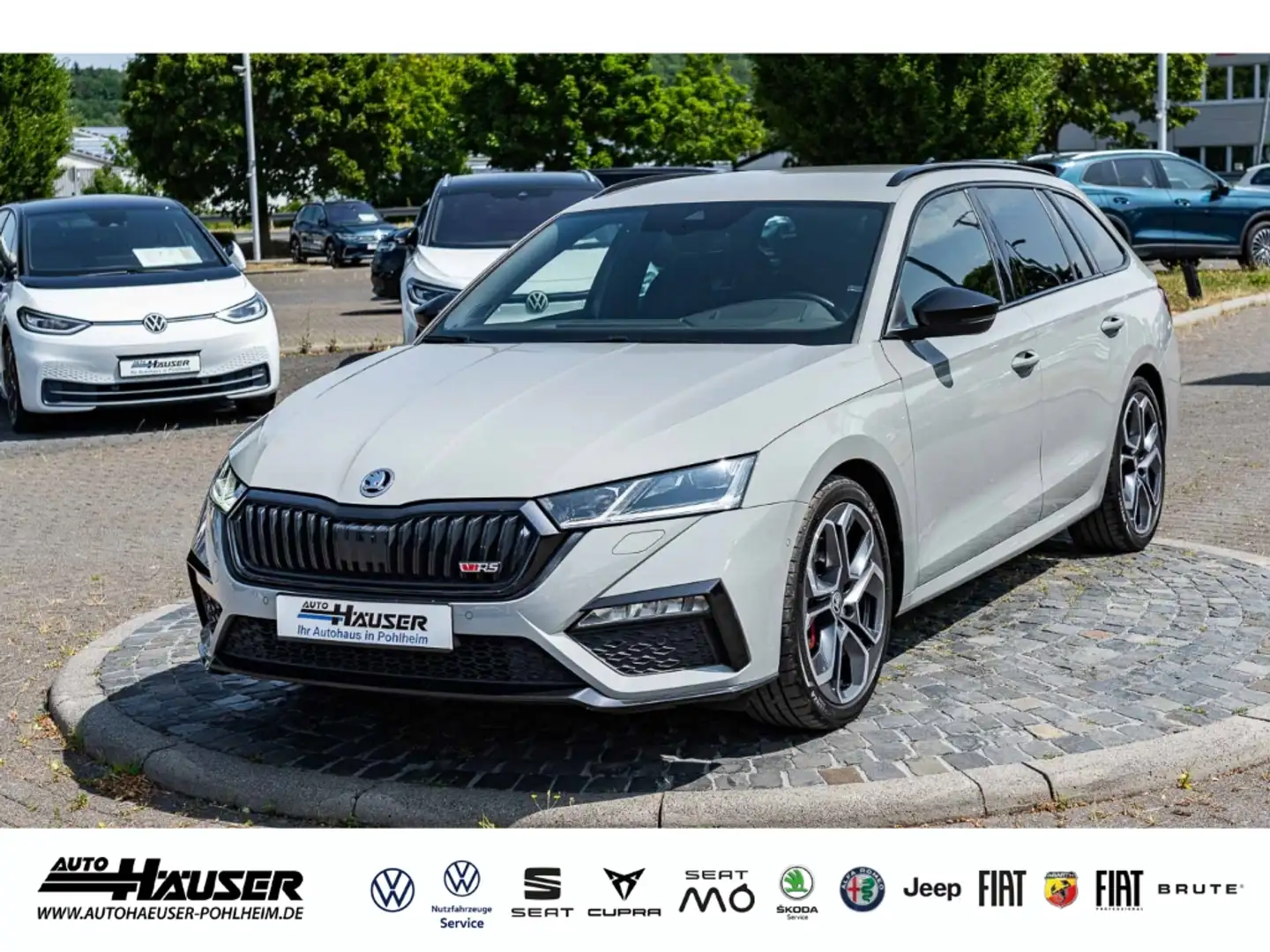 Skoda Octavia Combi RS First Edition 2.0 TSI DSG STANDHZG AHK DC Šedá - 1