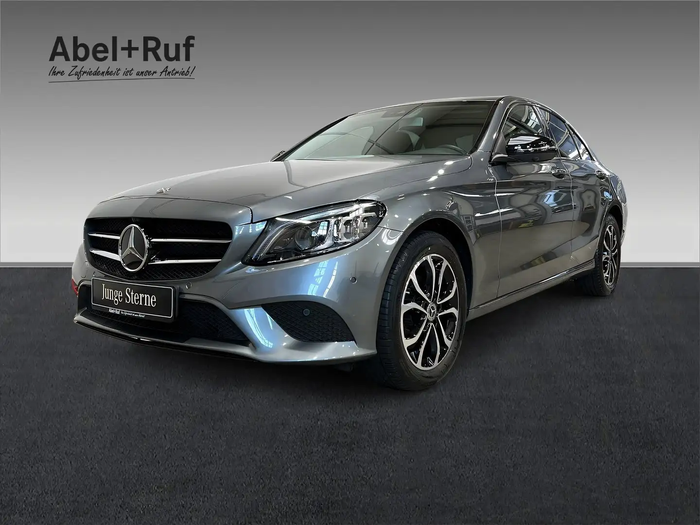 Mercedes-Benz C 180 AVANTGARDE+MULTI+NIGHT+CarPlay+DAB+AHK+360 Grijs - 1