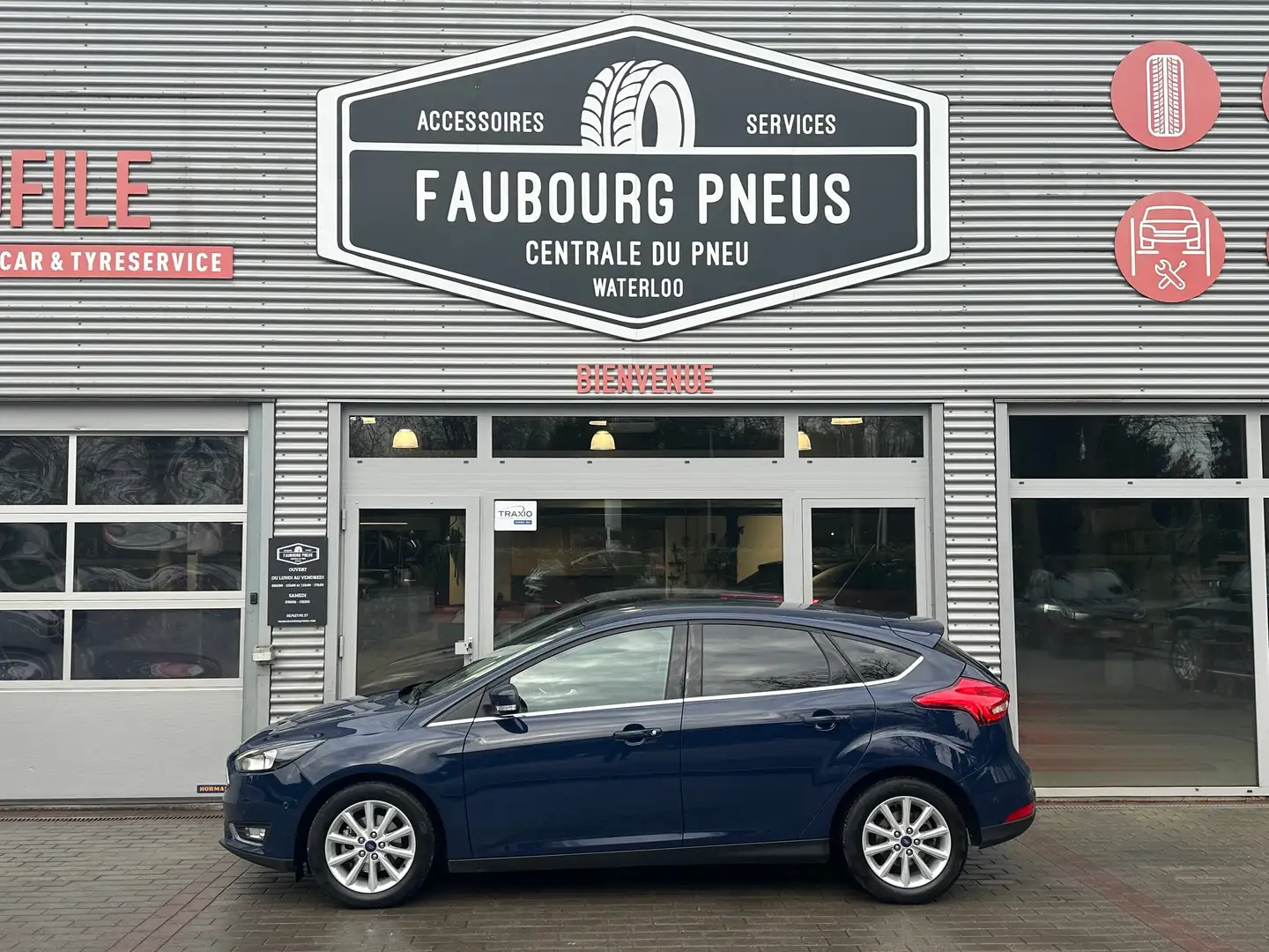 Ford Focus *1.0*1-PROPRIETAIRE/1-OWNER*HISTORIQUE-100%-FORD* Blauw - 2