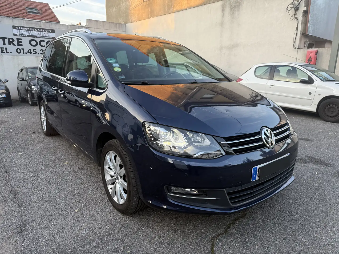Volkswagen Sharan 2.0 TDI 140 FAP BlueMotion Technology Carat DSG6 Blu/Azzurro - 2