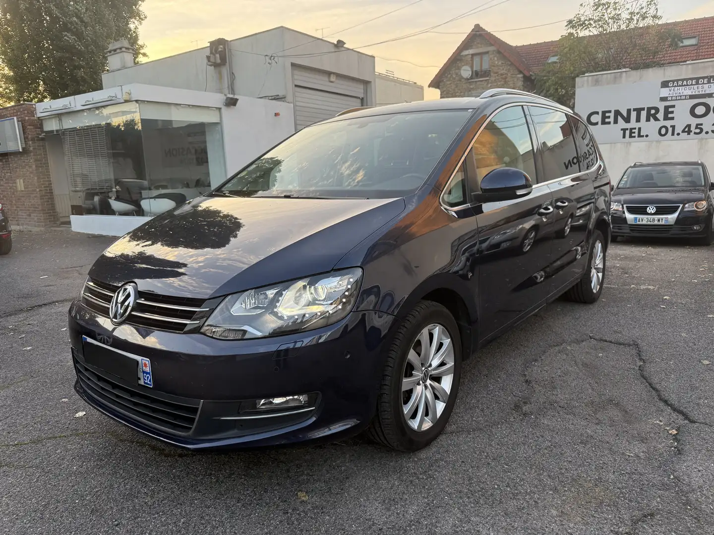 Volkswagen Sharan 2.0 TDI 140 FAP BlueMotion Technology Carat DSG6 Blu/Azzurro - 1