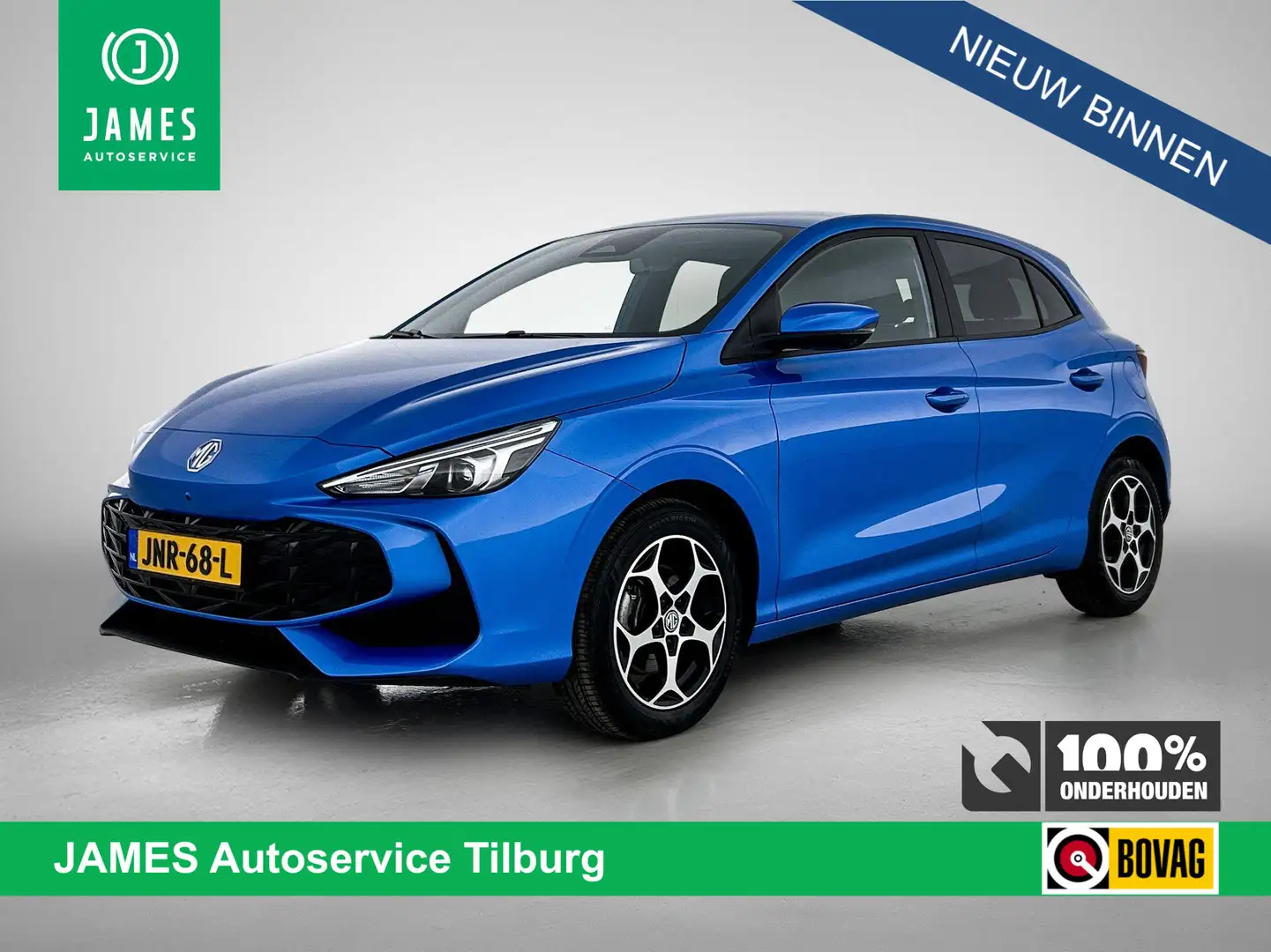 MG MG3 Hybrid+ 1.5 Hybrid+ Luxury 360-CAMERA | CARPLAY | Blauw - 1