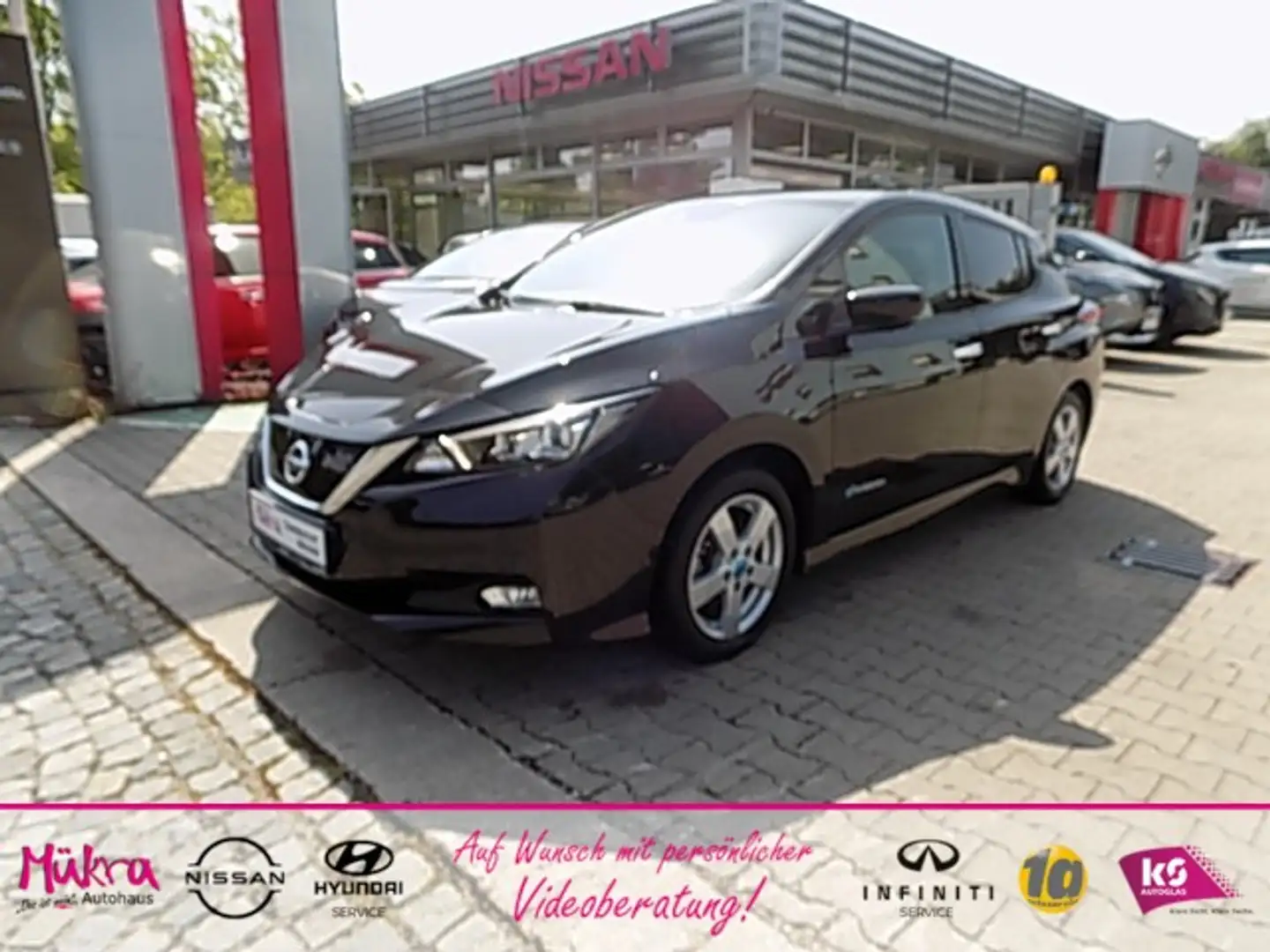 Nissan Leaf N-Connecta 40kWH LED 8-fach ProPilot N-Connecta Noir - 1