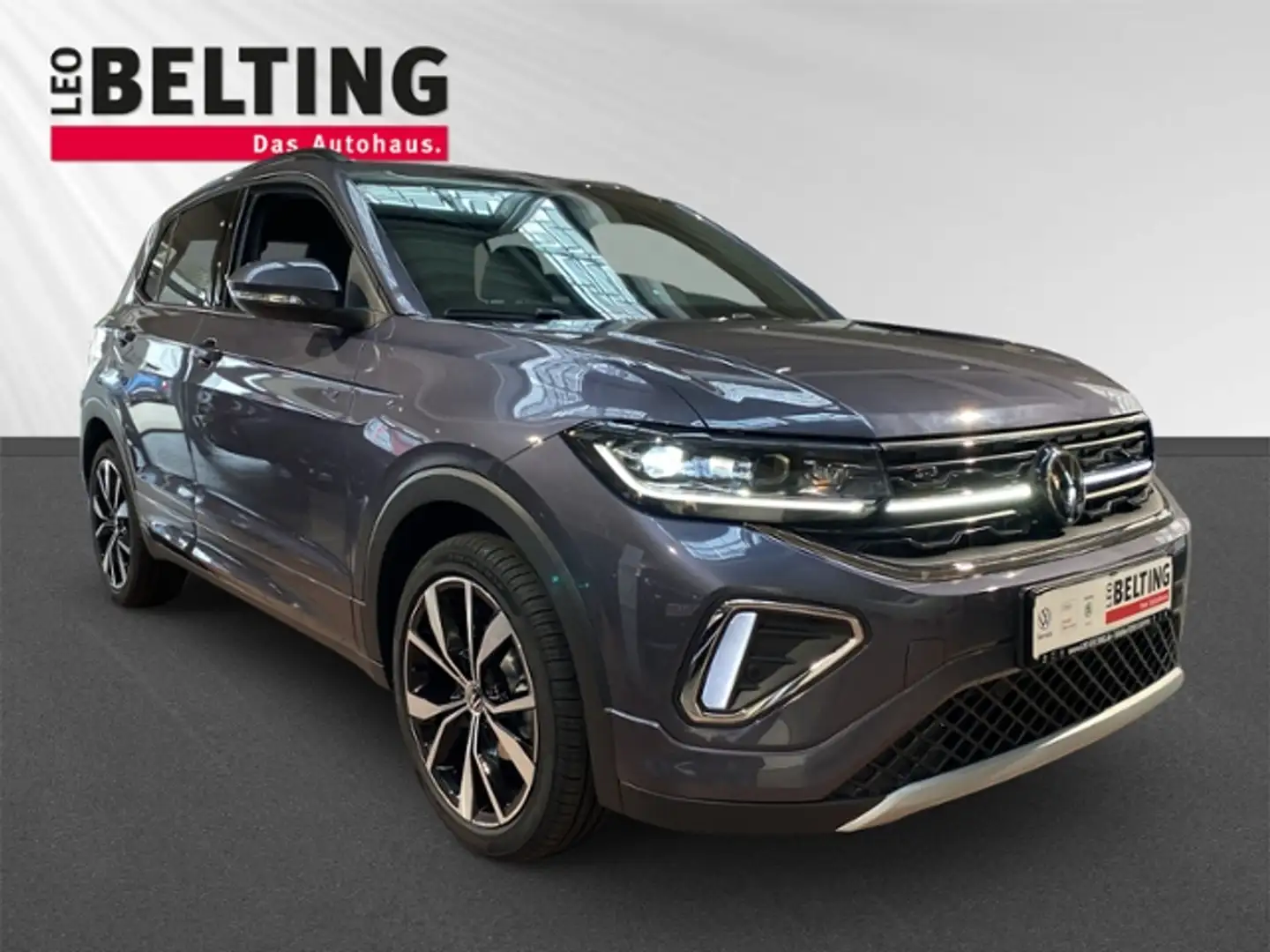 Volkswagen T-Cross R-Line 1.5 TSI DSG Matrix Keyless AHK Kamera R2D Gris - 2