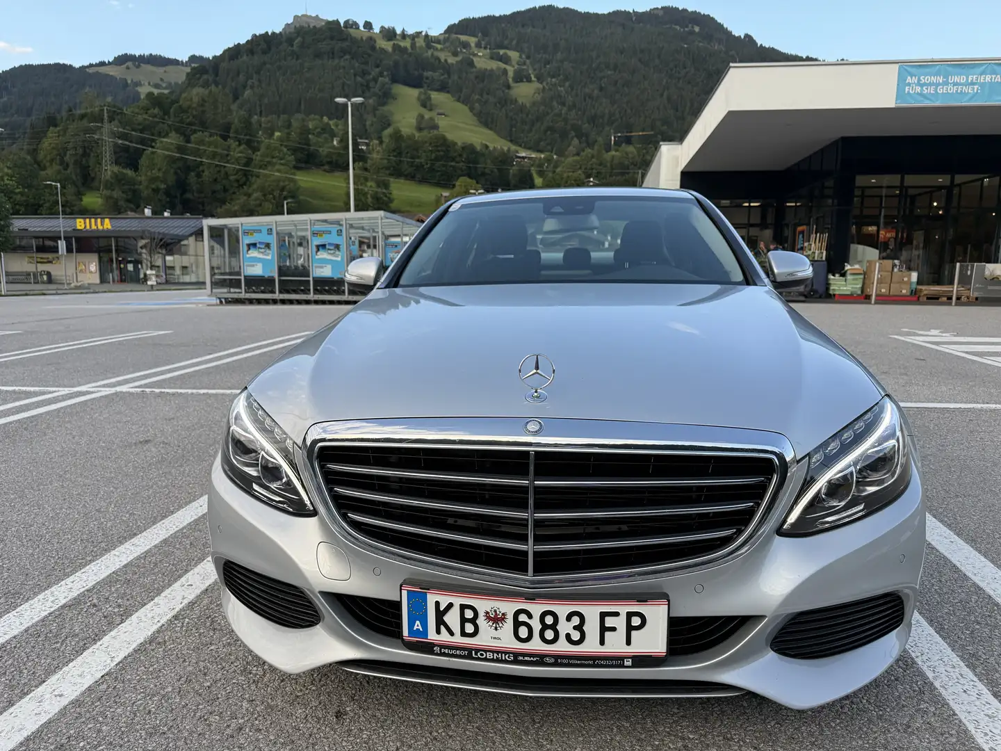 Mercedes-Benz C 200 d Aut. Silber - 1