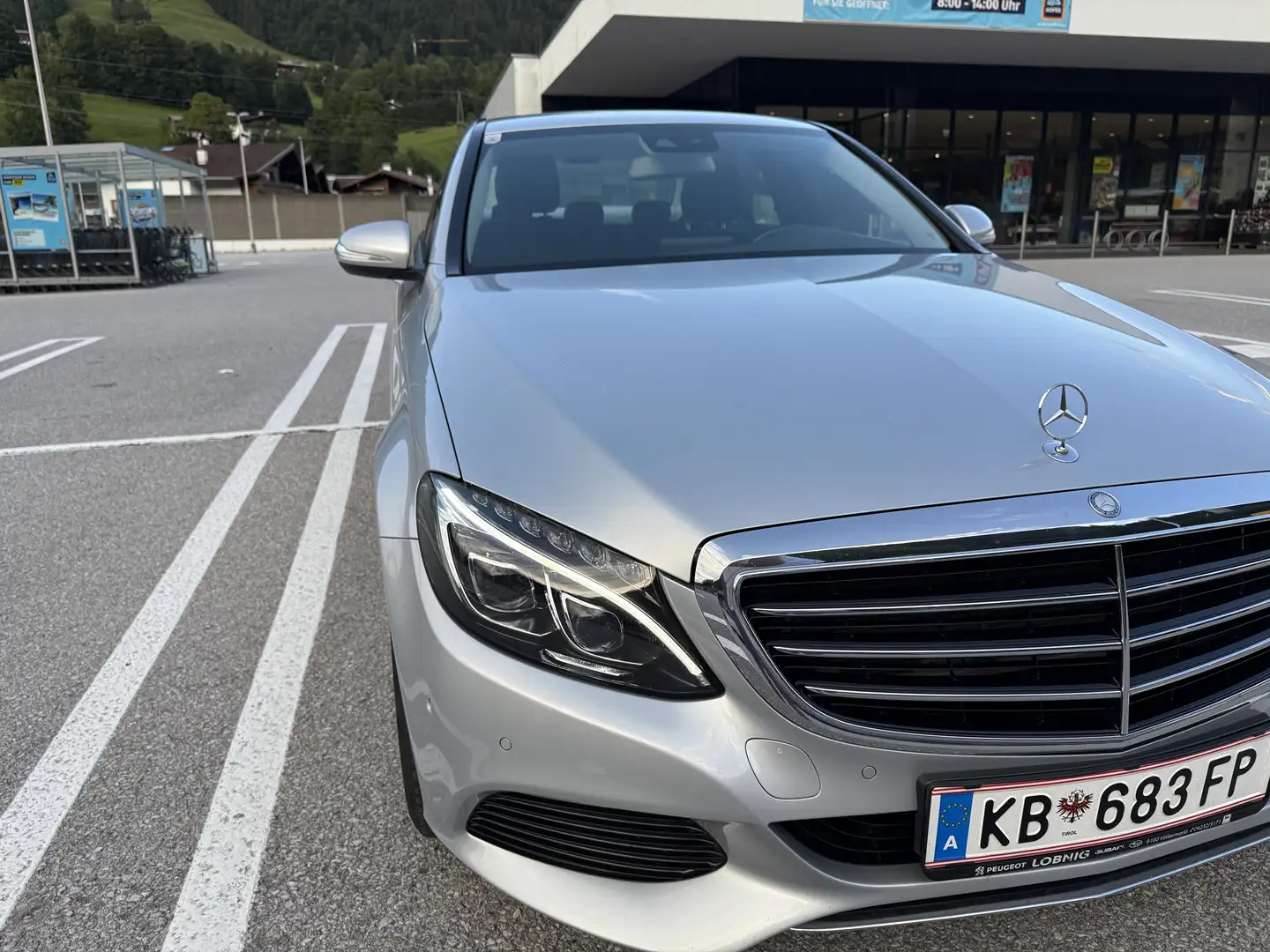 Mercedes-Benz C 200 d Aut. Silber - 2