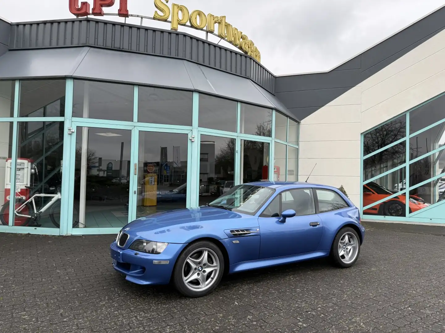 BMW Z3 M Coupé Deutsches Auto Topzustand Blau - 2