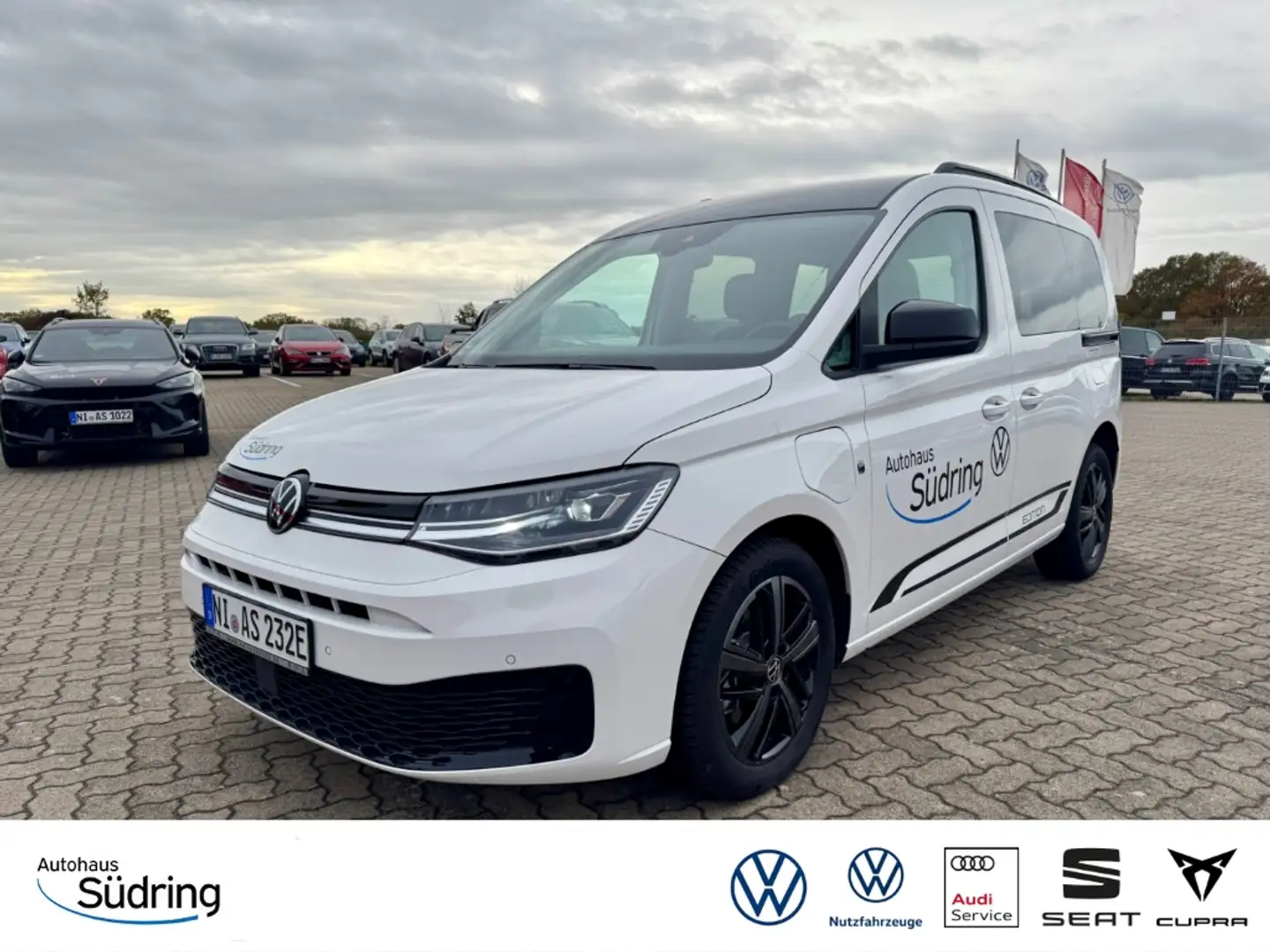 Volkswagen Caddy 1,5 TSI eHybrid DSG AHK Navi Rückfahrk. Schwarz - 1