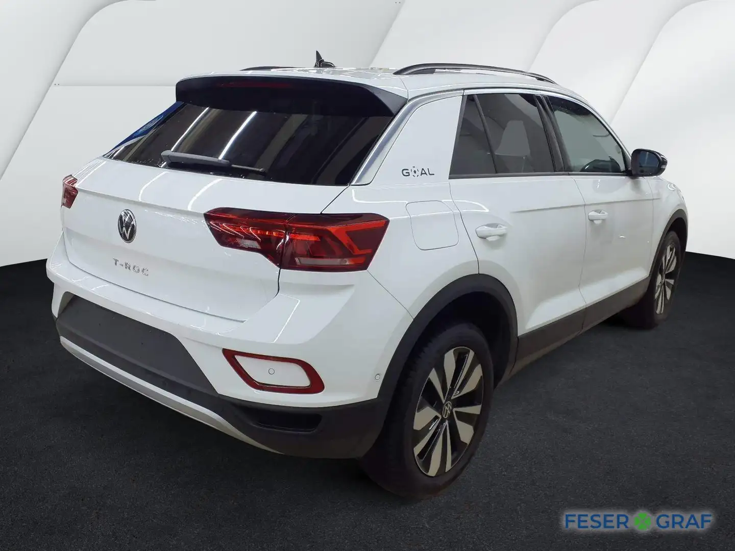 Volkswagen T-Roc Goal 1.0 TSI ACC Navi LED Side Assist Weiß - 2