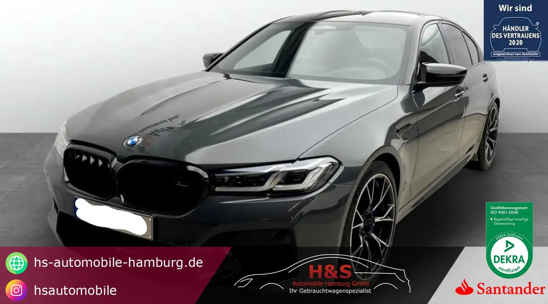 BMW M5 Competition Grau - 1