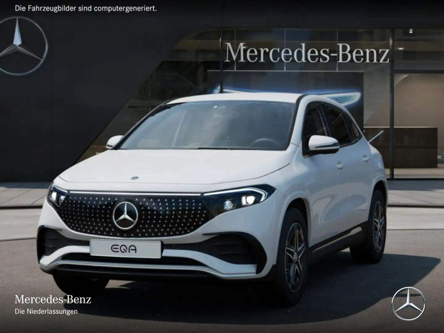Mercedes-Benz EQA 250 AMG+ADVANCED+KAMERA+SPUR Weiß - 2