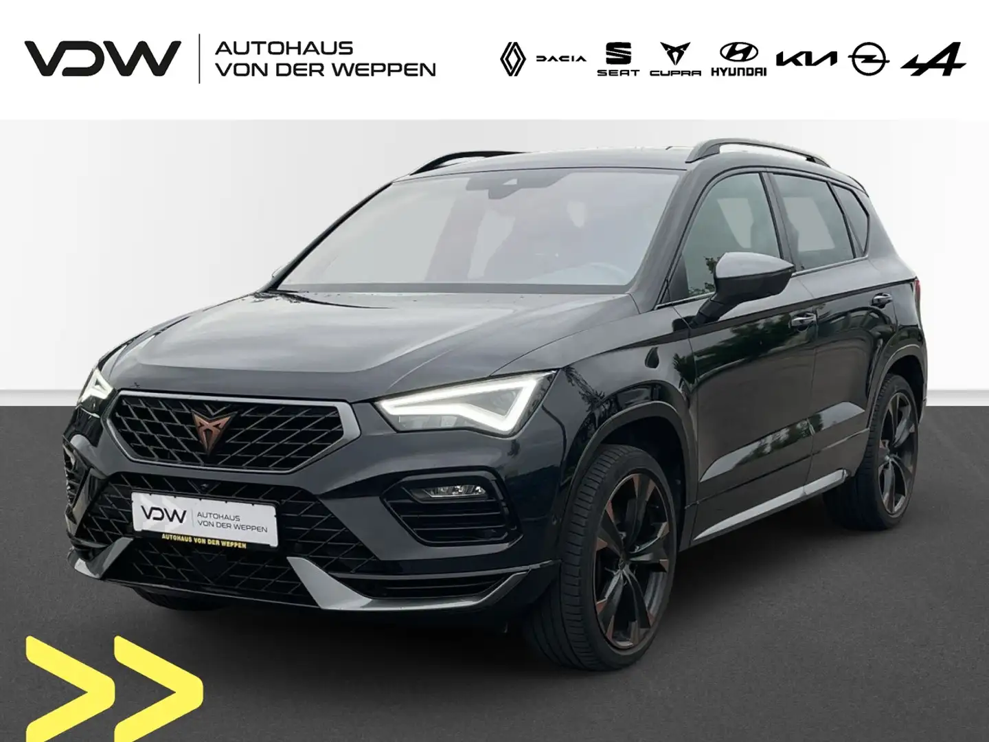 CUPRA Ateca VZ TSI DSG 4Drive AHK SHZ LED FullLink Klima Navi Schwarz - 1