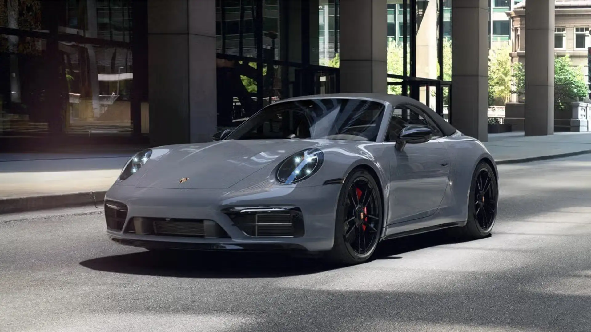 Porsche 992 911 Carrera 4 GTS Burmester Hinterachslenkung Grau - 1