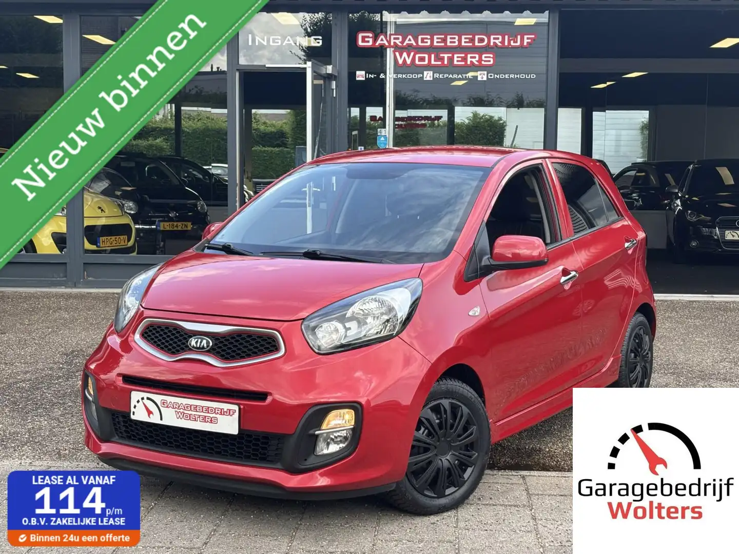 Kia Picanto 1.0 CVVT ISG Design Edition stoel+stuurverwarm. Rosso - 1