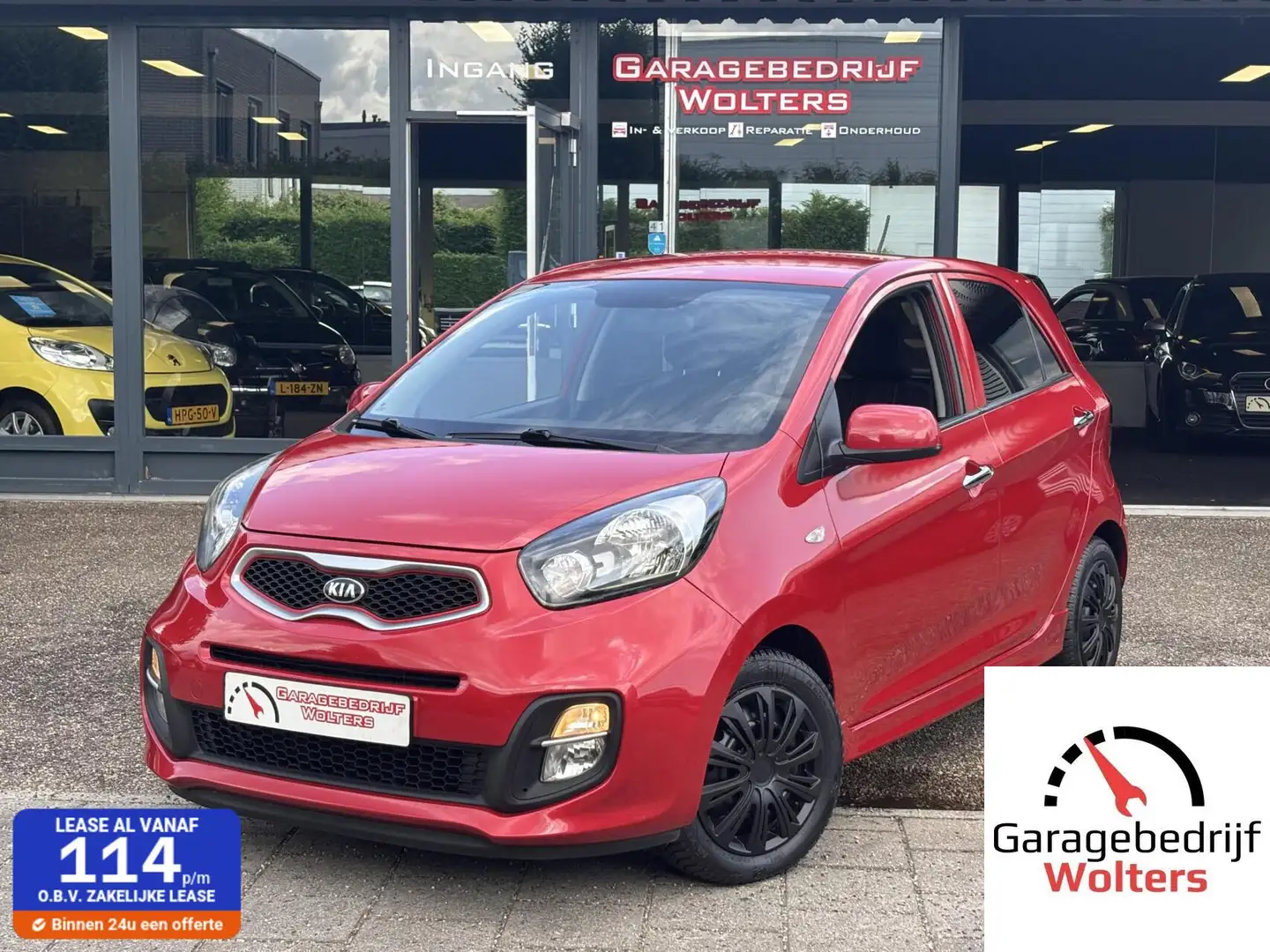 Kia Picanto 1.0 CVVT ISG Design Edition stoel+stuurverwarm. Rot - 1