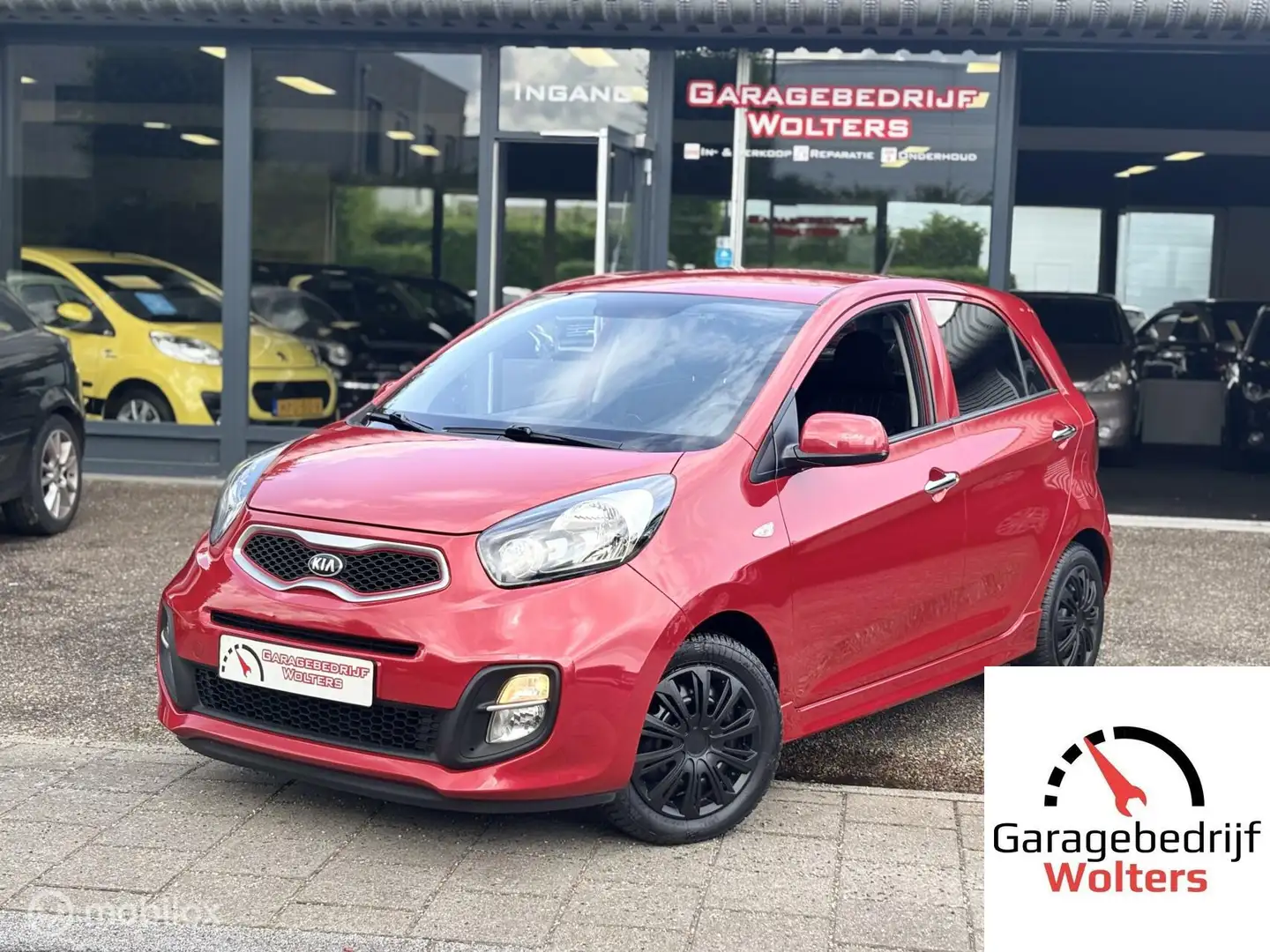 Kia Picanto 1.0 CVVT ISG Design Edition stoel+stuurverwarm. Rosso - 2