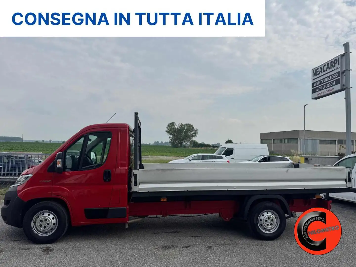Fiat Ducato MAXI 35 2.3 MJT 150CV L4 CASSONE FISSO-SUPER LUNGO Rosso - 2