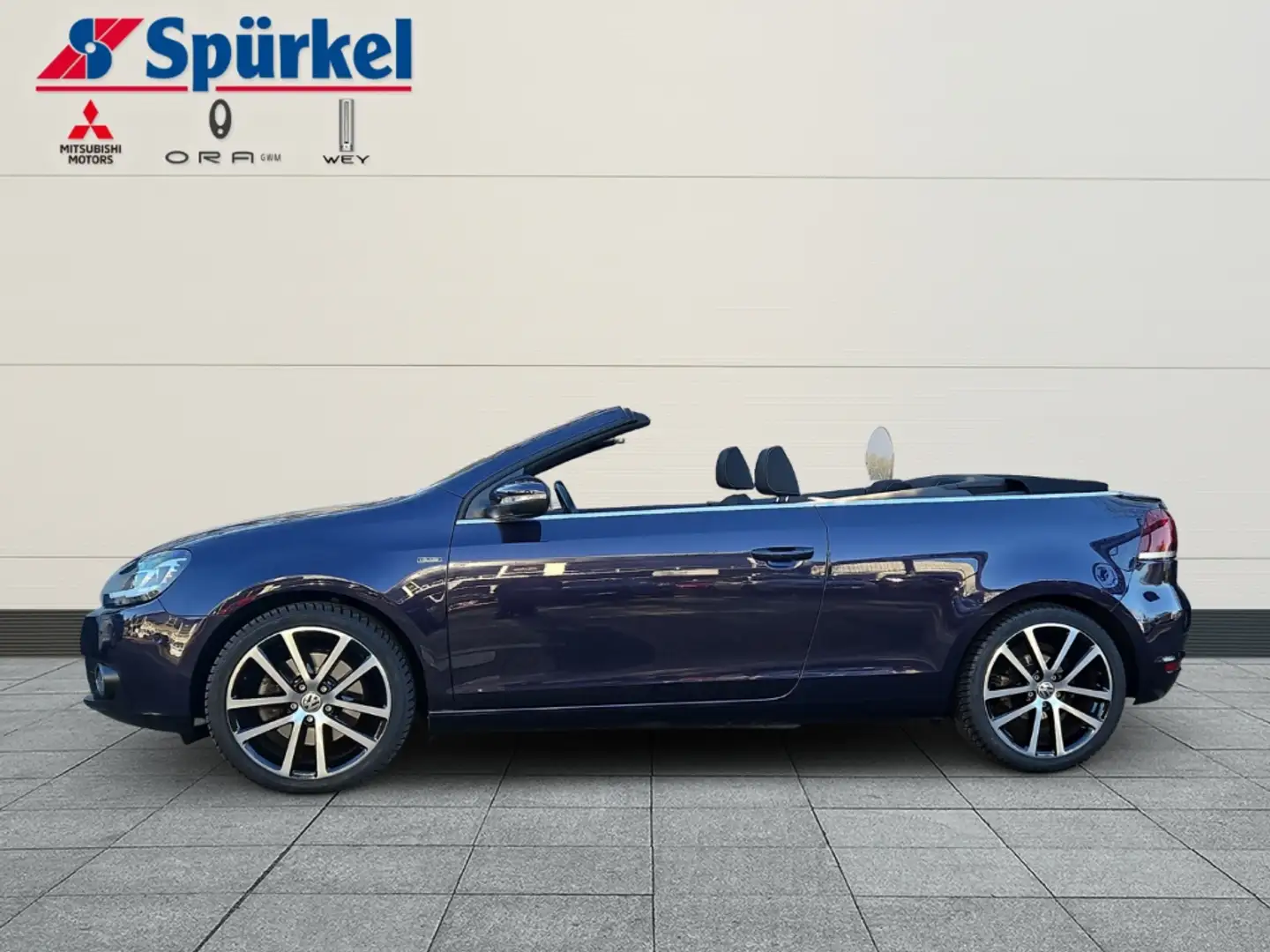 Volkswagen Golf VI Cabriolet Lounge 1.4 TSI, Navigation, PDC Burdeos - 2