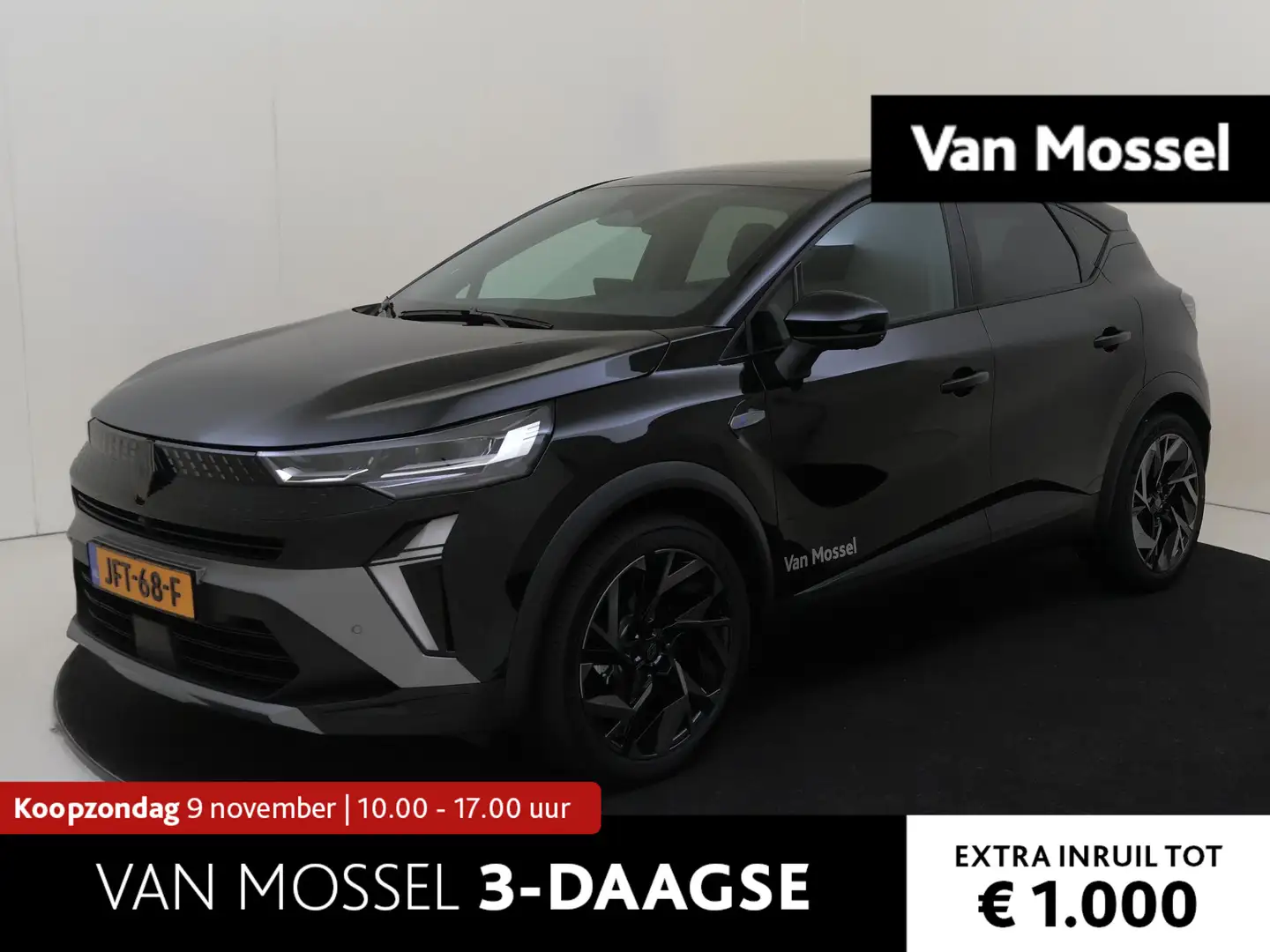 Renault Captur 1.8 E-Tech Full Hybrid 160PK Esprit Alpine | Panor Zwart - 1