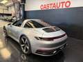 Porsche 992 911 TARGA 4S EXCLUSIVE MANIFAKTUR IVA ESP UNI PRO Argento - thumbnail 4
